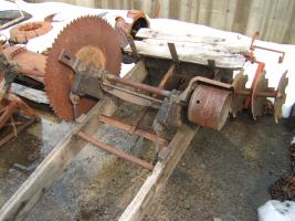 Circular Saw for Fordson. Wooden Frame. $150
