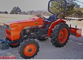 Parting out a Kubota L295. Everything is good except the transmission. Call with your needs. (Image is not actual tractor)