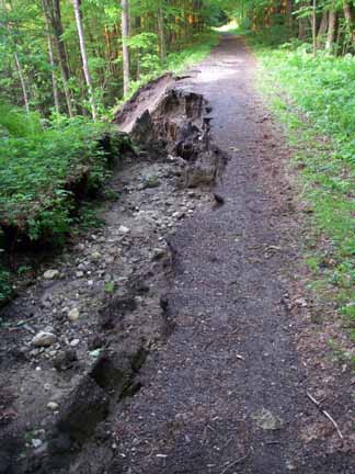trail landslide