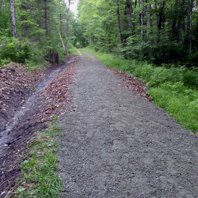 gravel trail