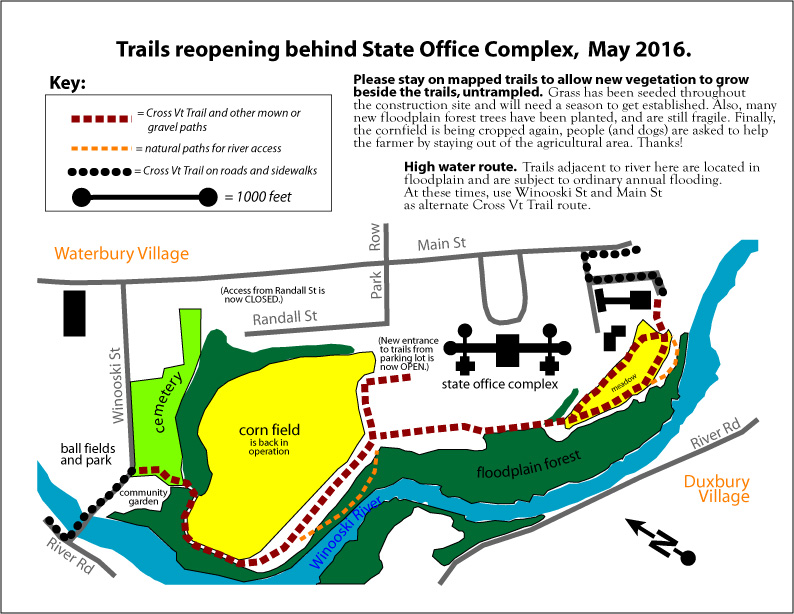 map of reopened trails