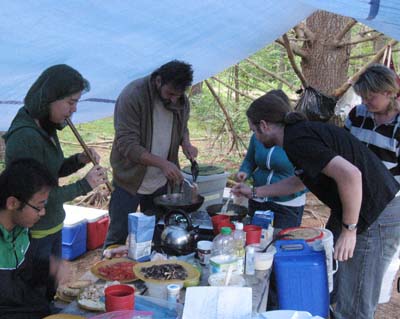 camp kitchen